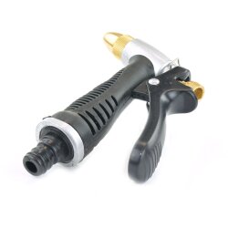 Gummierte Garten-Spritzpistole stufenlos