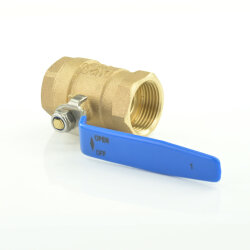 Kugelhahn aus Rotguss 2x Innengewinde 1" (33,25 mm)