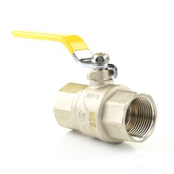 Messingkugelhahn für Gas 2x Innengewinde