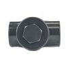 PVC-Rückstauventil mit frei hängender Klappe 40 mm