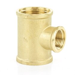 Messing T-Stück reduziert