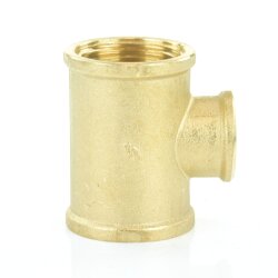 Messing T-Stück reduziert 1/2" x 3/8" x...