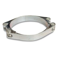 Spannbackenschelle 2-Bolzen Stahl verzinkt 100 - 110 mm