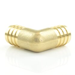 Messing Winkel-Schlauchverbinder 90°, Schlauchtülle 25 mm (1")