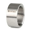 Nr. 272 Edelstahl Gewindemuffe halb 1/2" (20,96 mm) 2x Innengewinde