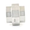Nr. 330 Edelstahl Verschraubung 1/2" (20,96 mm) mit Dichtung 2x Innengewinde