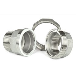 Nr. 331 Edelstahl Verschraubung 3/4" (26,44 mm) mit...