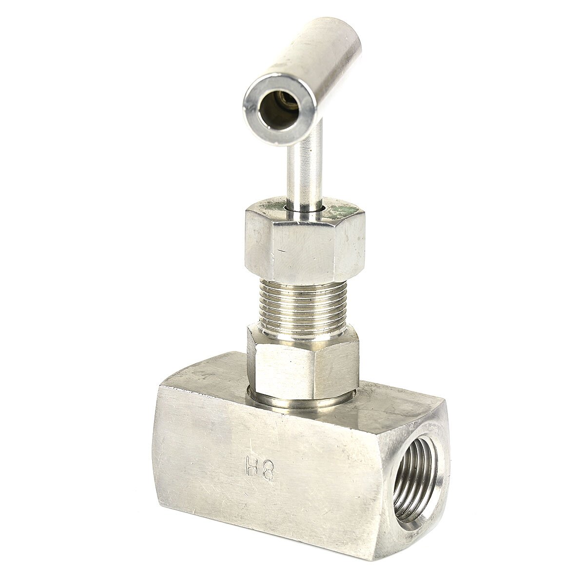 Oumefar Gerades Nadelventil Edelstahl Absperrventil Hochdruck Rückschlagventil Innengewinde Absperrnadelventil