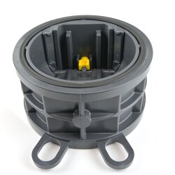 Praher PVC-U Rückschlagklappe K4 mit Positionsanzeige der Klappe - EPDM-Dichtung