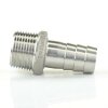 Edelstahlschlauchtülle mit Außengewinde 1" x 19 mm