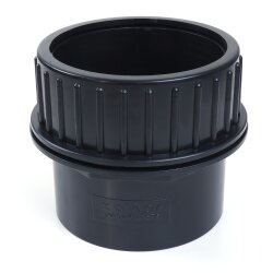 ABS Tankdurchführung 63 mm schwarz xclear