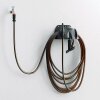 Claber Gartenschlauchhalter / Wandschlauchhalter aus Kunststoff für 20 m Schlauch 1/2"