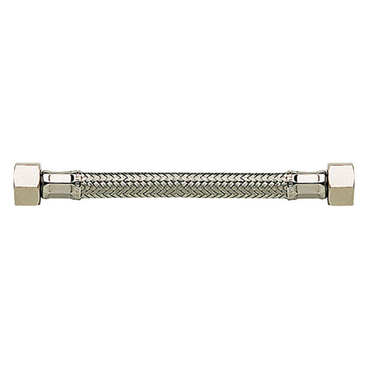 Edelstahl-Flexschlauch 8 mm, 2x Innengewinde 1/2" x 60 cm