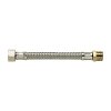 Sanitärschlauch 8 mm mit Edelstahlgewebe, IG x AG 3/8", 1/2" oder 3/4"