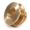 Messing Regentonnendurchführung Außengewinde 3/4" x Innengewinde x 1/2"