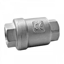 Edelstahl Rückschlagventil 2x Innengewinde 3/8"...