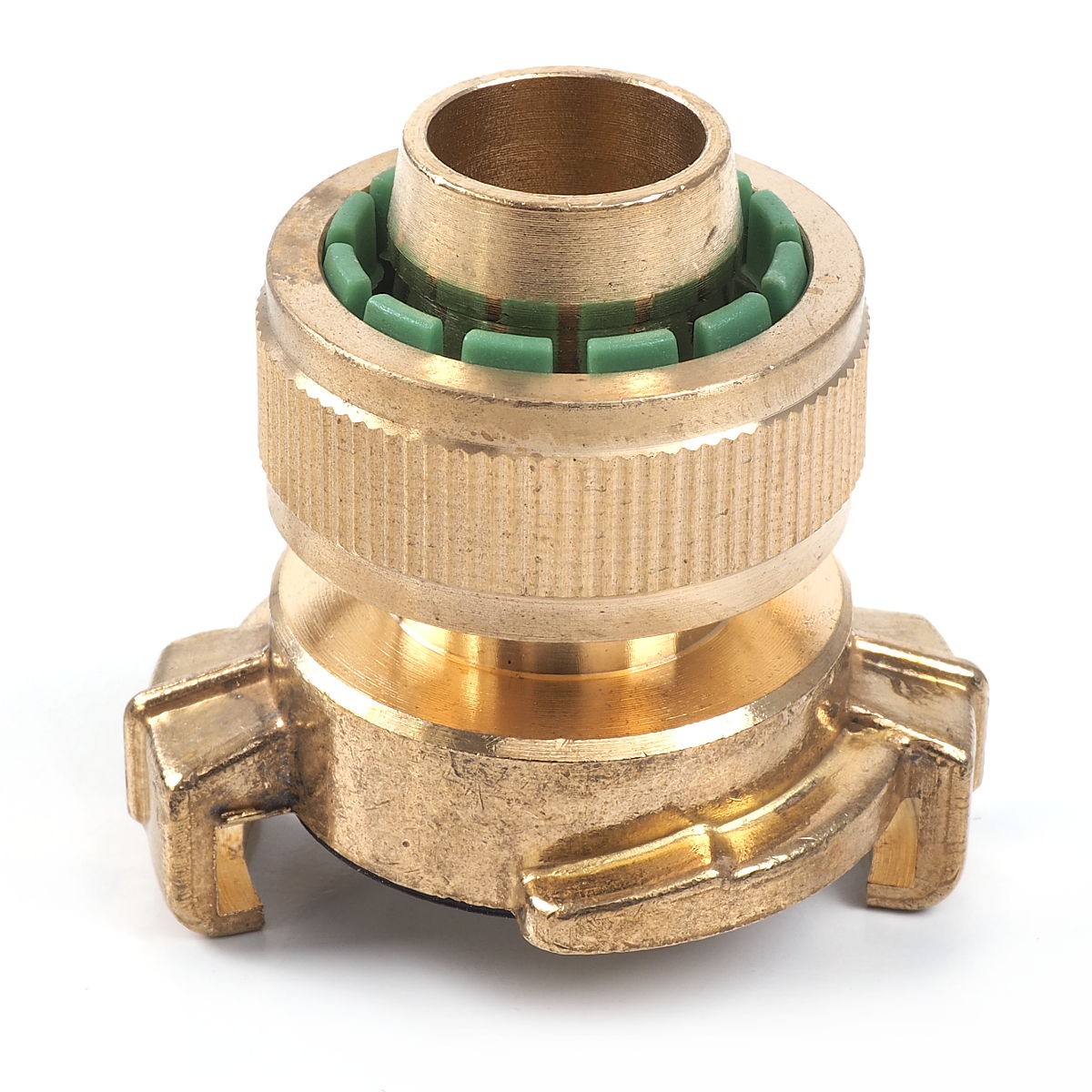 Messing Schnellkupplung mit Klemmverbinder für Schlauch