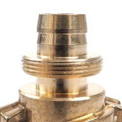 Messing Schnellkupplung mit Klemmverbinder für Schlauch 19 mm