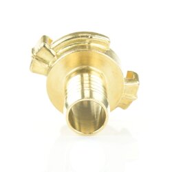 Messing Schnellkupplung mit fester Schlauchtülle