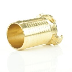 Messing Schnellkupplung mit fester Schlauchtülle