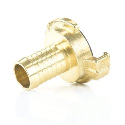 Messing Schnellkupplung mit fester Schlauchtülle 1 1/4" (31,8 mm)
