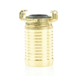Messing Schnellkupplung mit fester Schlauchtülle 1 1/2" (40 mm)
