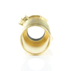 Messing Schnellkupplung mit fester Schlauchtülle 1 1/2" (40 mm)