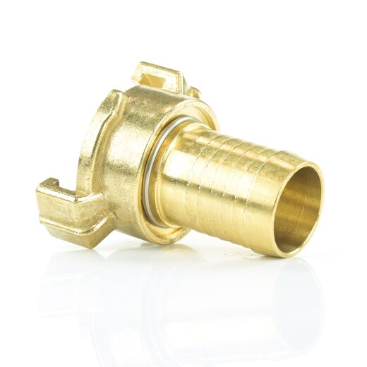 Messing Schnellkupplung mit drehbarer Schlauchtülle 3/4" (19 mm)
