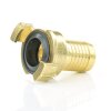 Messing Schnellkupplung mit drehbarer Schlauchtülle 3/4" (19 mm)