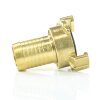 Messing Schnellkupplung mit drehbarer Schlauchtülle 3/4" (19 mm)