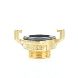 Messing Schnellkupplung mit Außengewinde 3/4" (26,44 mm)