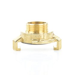 Messing Schnellkupplung mit Außengewinde 1 1/4" (41,55 mm)