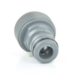 Hahnanschluss mit Außengewinde 3/4" (26,44 mm) und Klickstecker Kunststoff