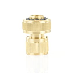 Schlauchkupplung Klickmuffe x Klemmmuffe Messing