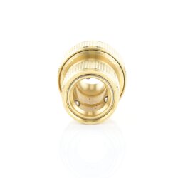 Schlauchkupplung Klickmuffe x Klemmmuffe Messing