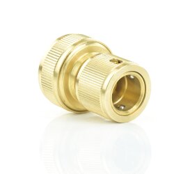 Schlauchkupplung Klickmuffe x Klemmmuffe Messing