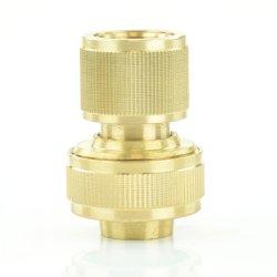 Schlauchkupplung Klickmuffe x Klemmmuffe 13-15 mm Wasserstopp Messing