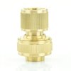 Schlauchkupplung Klickmuffe x Klemmmuffe 19 mm Wasserstopp Messing