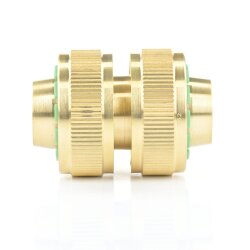 Gartenschlauchkupplung/Schlauchverbinder 13-15 mm Messing