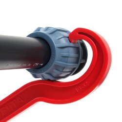 Montageschlüssel für PE/PP-Klemmverbinder